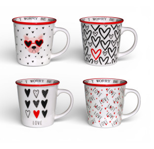 4160-64 Чашка Real Love 320мл - фото