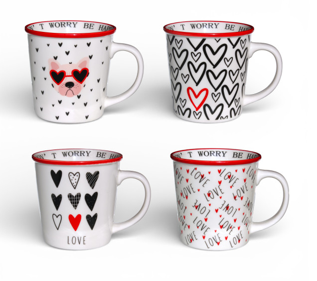 4160-64 Чашка Real Love 320мл - фото