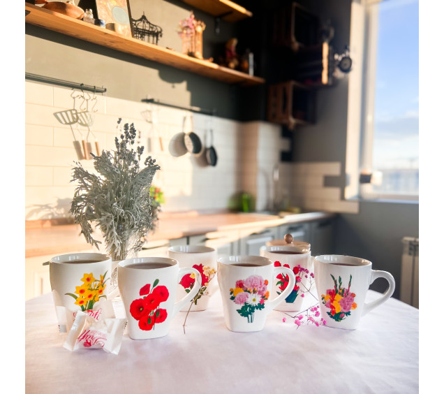 212-11 Чашка Квіти 240 мл - фото 3