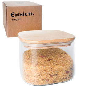 7029-08 Ємність квадрат 600мл - фото