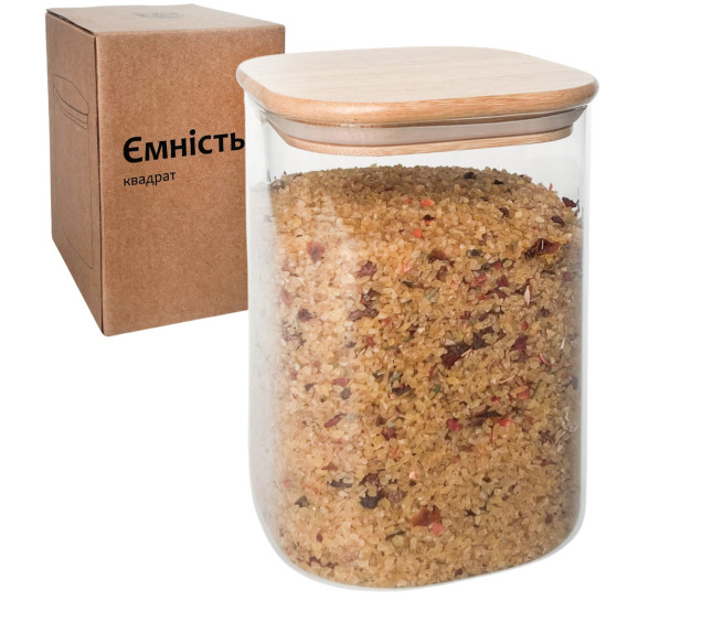 7029-10 Ємність квадрат 1,2л - фото