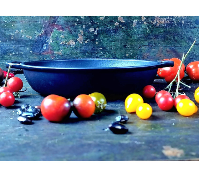 180-30 Жаровня чавунна 18*3 см HoReCa - фото 2