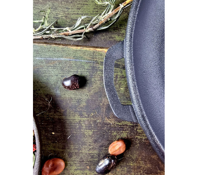 180-30 Жаровня чавунна 18*3 см HoReCa - фото 1