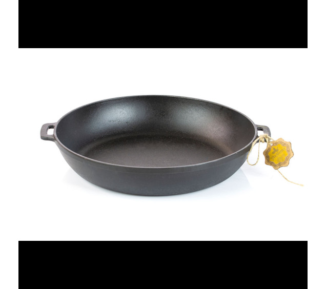 320-60 Жаровня чавунна 32*6см - фото 3