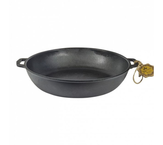 340-70 Жаровня чавунна 34*7см - фото 4