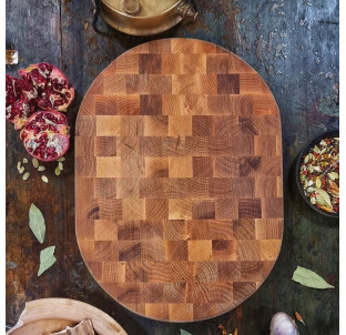 8877 Дошка торцева обробна 44*32*4,5см - фото