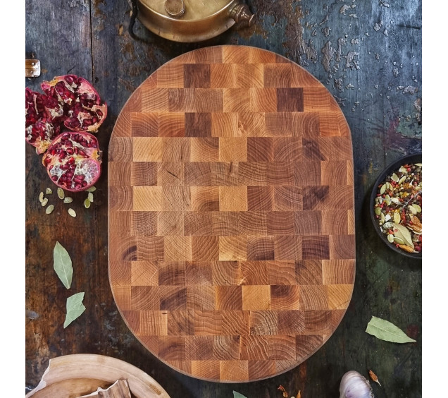 8877 Дошка торцева обробна 44*32*4,5см - фото