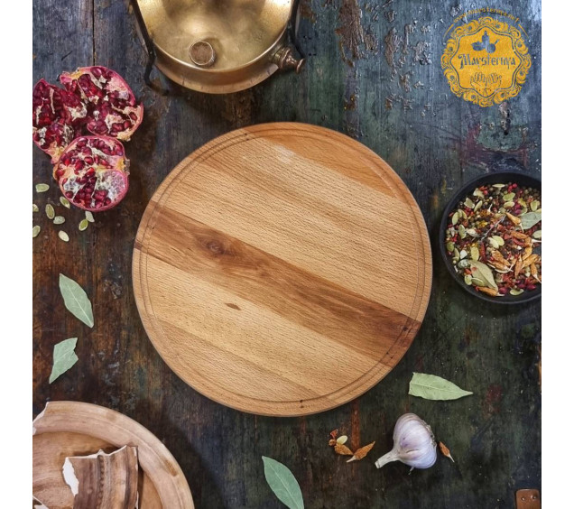 8906-1 Дошка для піци  27см (товщ-1,5см) - фото