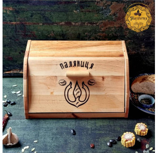 8920P Хлібниця-дошка для нарізки хліба Паляниця 37*24*19см - фото