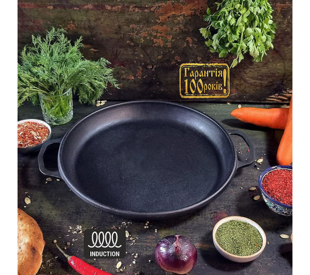 V15CP Казан узбецький 15л з кришкою-сковородою - фото 1