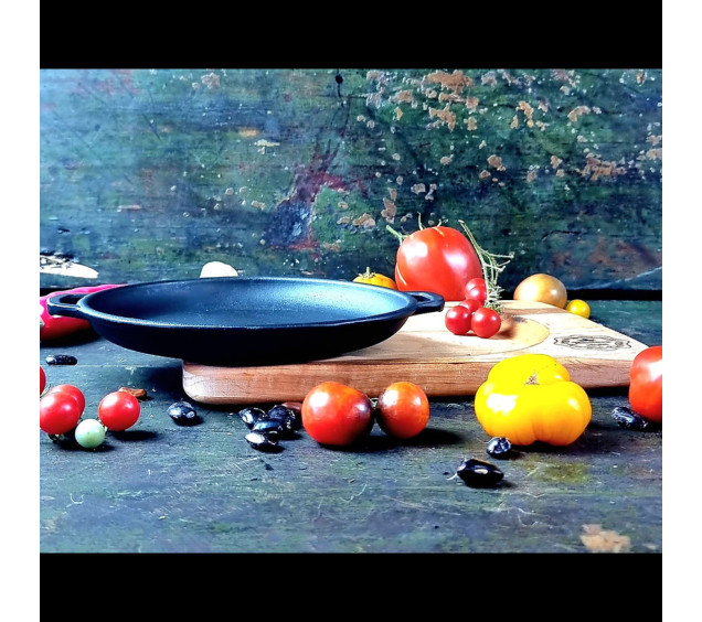 Т101-020 Жаровня чавунна 18*2,5см з підставкою Horeca - фото 4