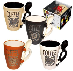 2168 Чашка з ложкою -C 250мл NEW EDITION - фото