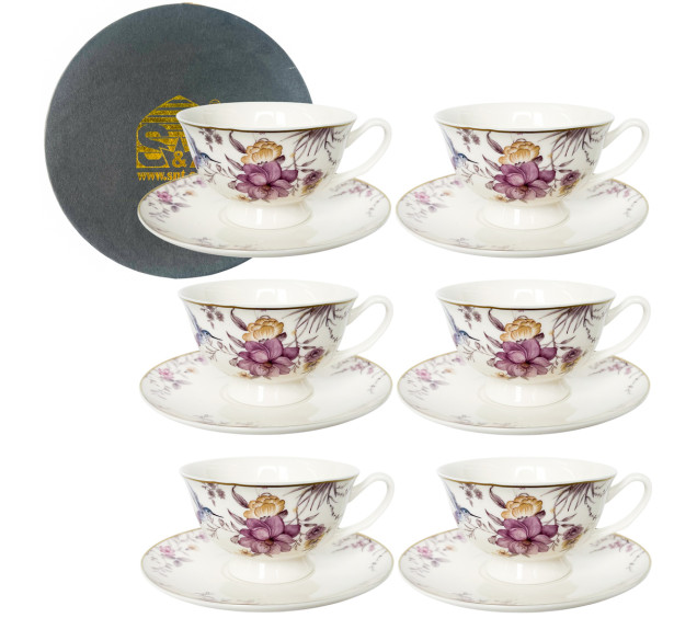 146-01-00 Сервіз "Коло Navi" чайний 12ел. 220 мл - фото