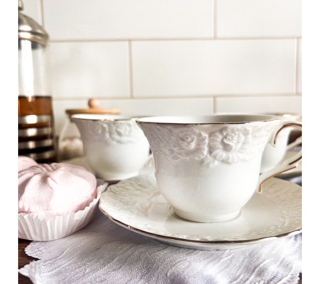 1707 Сервіз чайний 12пр. 220мл Біла ніч - фото 2