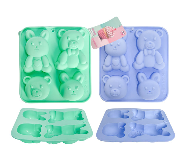 3200-70 Силіконова форма для випікання 14.1х15.1см Мікс - фото 1