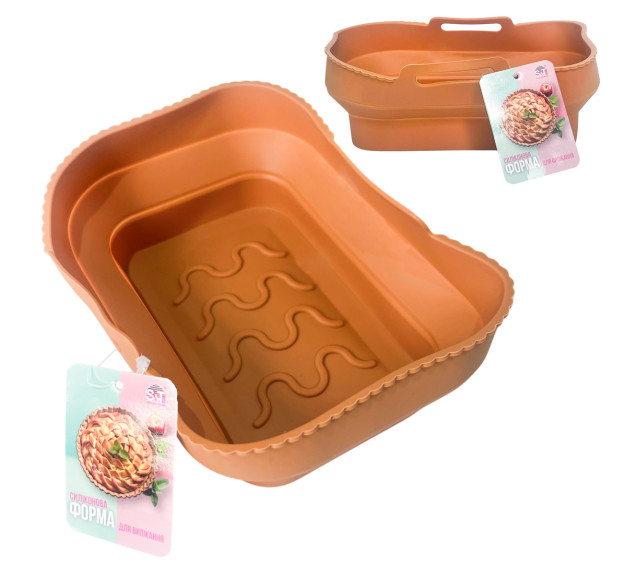3200-75 Силіконова форма для випікання 20см - фото