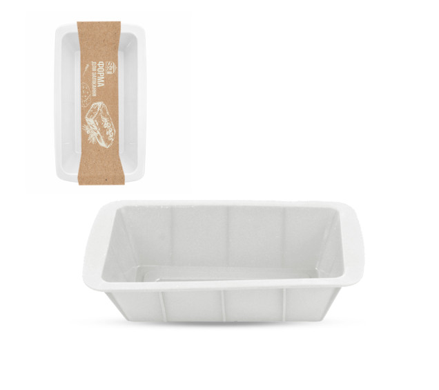 3300-50 Форма силіконова прямокутна 24,5*13*6 см « Moonlight » - фото