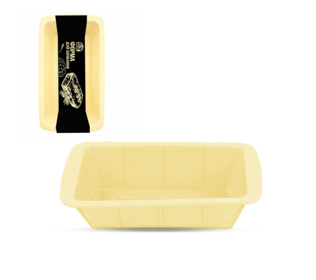 3300-53 Форма силіконова прямокутна 24,5*13*6 см « Creamy » - фото