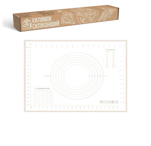 3300-54 Килимок силіконовий 50*40 см « Moonlight » - фото