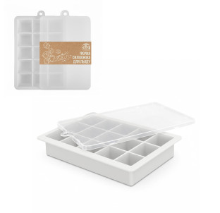 3300-58 Форма силіконова для льоду « Moonlight » 18*12*2,54 см - фото