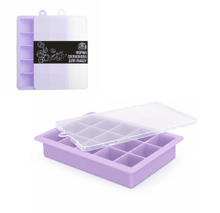 3300-60 Форма силіконова для льоду « Amist » 18*12*2,54 см - фото