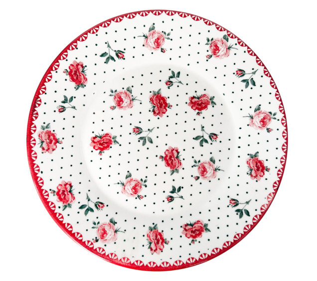 30000-009 Тарілка 7' Квітуча троянда - фото