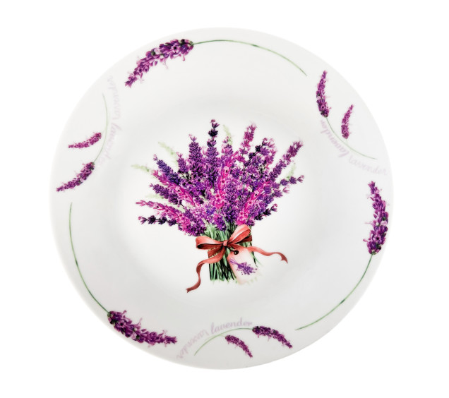 30001-1436 Тарілка 8' Лаванда(36) - фото
