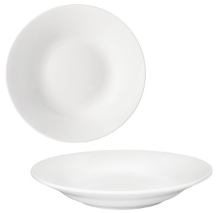30003-008 Тарілка суп 8' Біла - фото