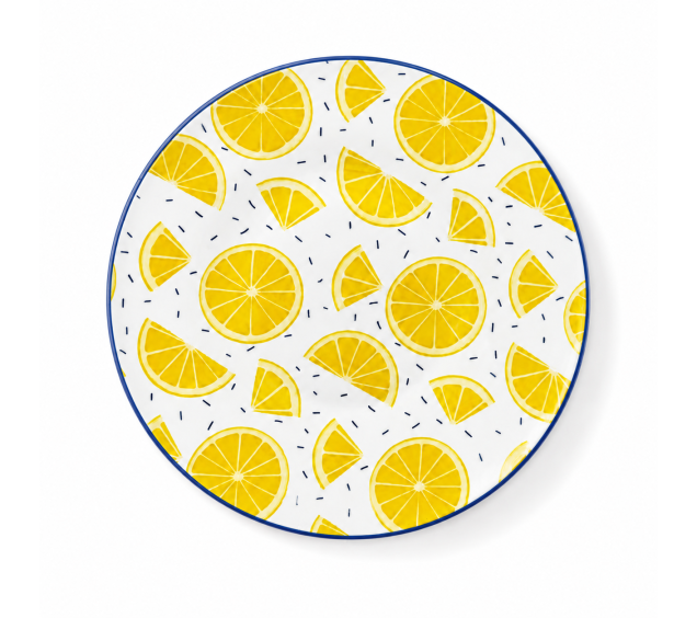 717717-44 ТАРІЛКА ОСНОВНА 8’  LEMON - фото