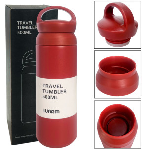 80617-2 Термос 500мл Червоний - фото