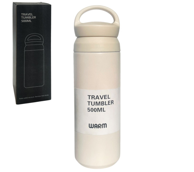 80617-1 Термос 500мл Білий - фото 1