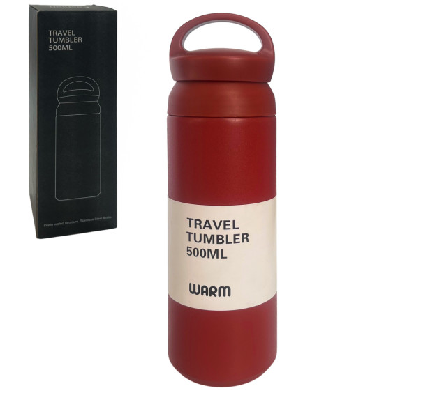 80617-2 Термос 500мл Червоний - фото 1