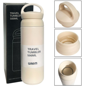 80617-1 Термос 500мл Білий - фото