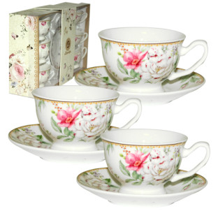 020-12-07 Набір кавовий 12 пр. Патісьер (чашка 80мл, блюдце 10,5см) - фото