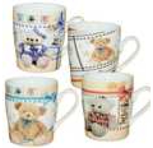 040-01-02 Чашка 250мл Ведмежа - фото