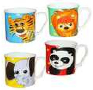 040-01-03 Чашка 300мл Звірята дитяча - фото