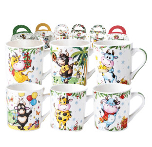 040-01-85-1 Чашка Му-му 280мл - фото