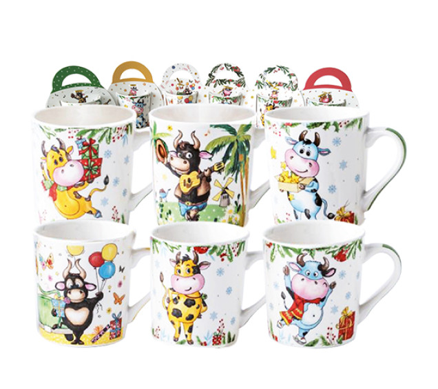 040-01-85-1 Чашка Му-му 280мл - фото