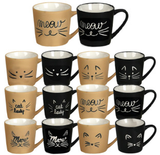 040-01-88 Чашка 160мл. Мяу-мяу - фото