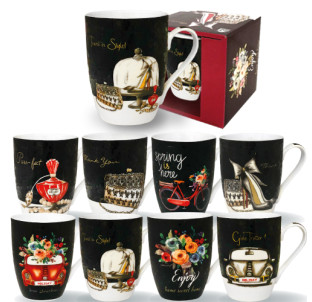 040-01-93 Чашка Вінтаж у подар. упаковці 350мл - фото