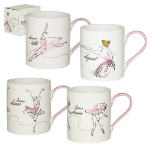 040-02-100 Чашка у подар. упаковці Балерина 380мл - фото