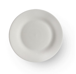 050-00-01 Тарілка 7' Біла - фото