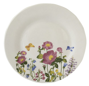 050-12-02 Тарілка 8' Хризантеми - фото