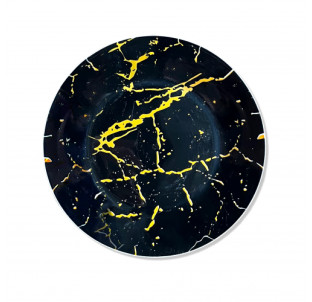 050-42-02 Тарілка 9" Мармур - фото