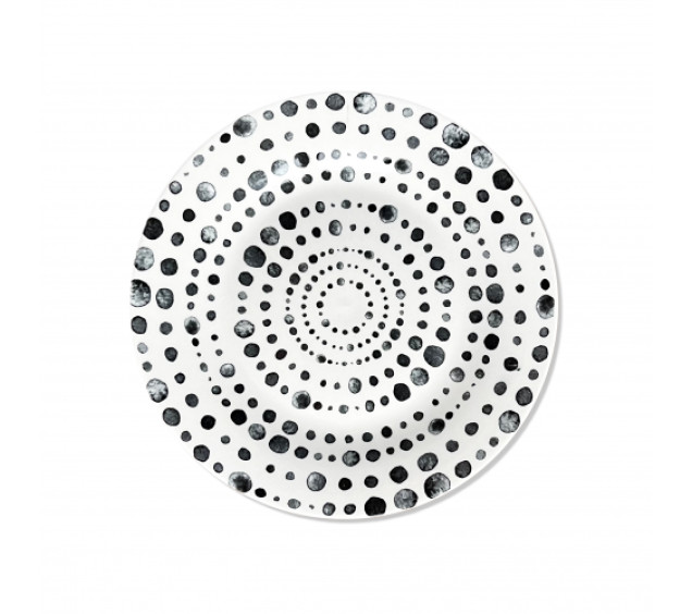 050-43-01 Тарілка 7,5" Крапки - фото