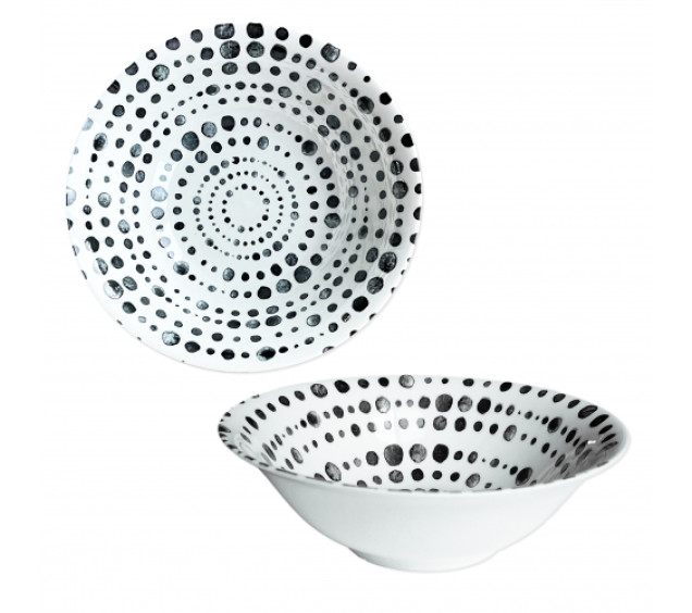 050-43-04 Салатник 7" Крапки - фото