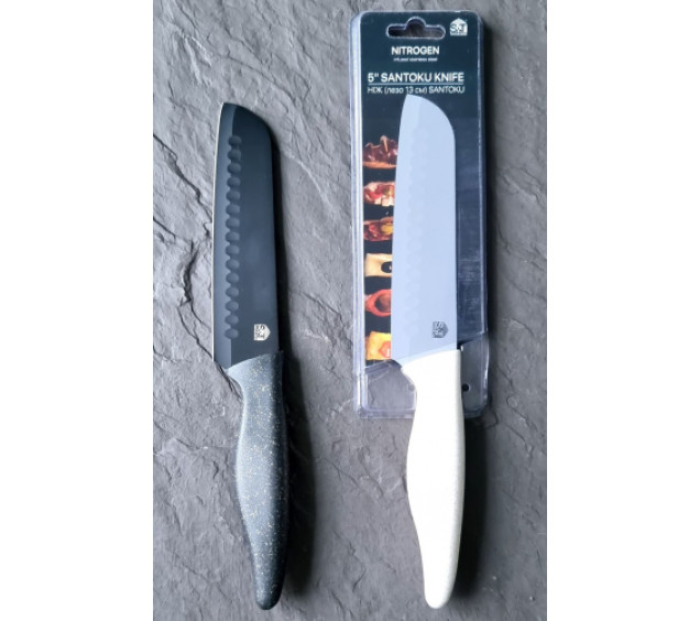1234-3 НІЖ  (лезо 13см) SANTOKU - фото