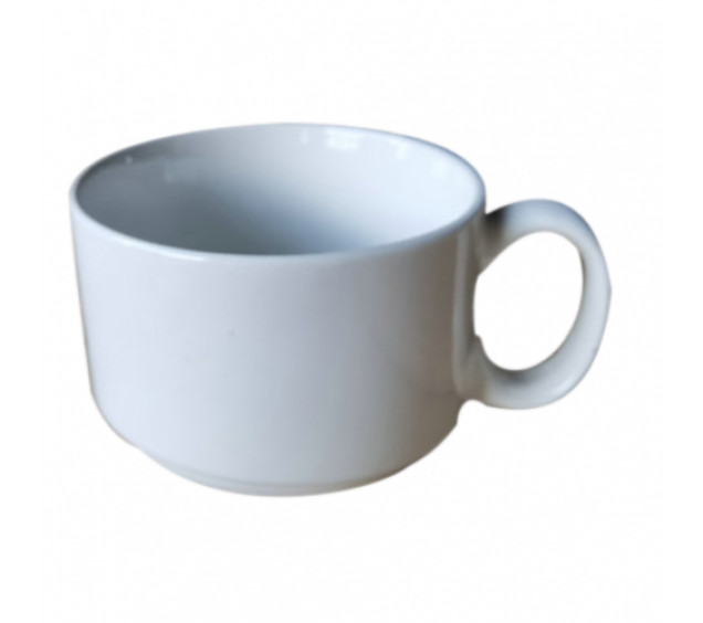 13642-00-00 Чашка біла 370мл(варіант) - фото