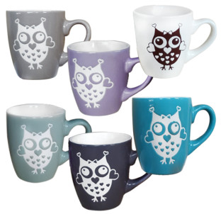 13650-14 Чашка Сови 90мл - фото
