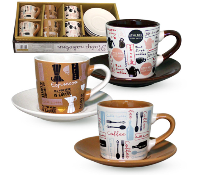 1533-17 Набір кавовий 90мл Кулінар - фото